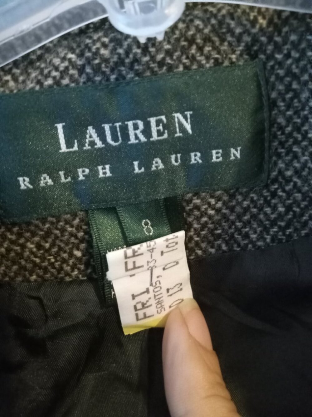 Ralph Lauren wool jacket size 8 - Picture 7 of 8